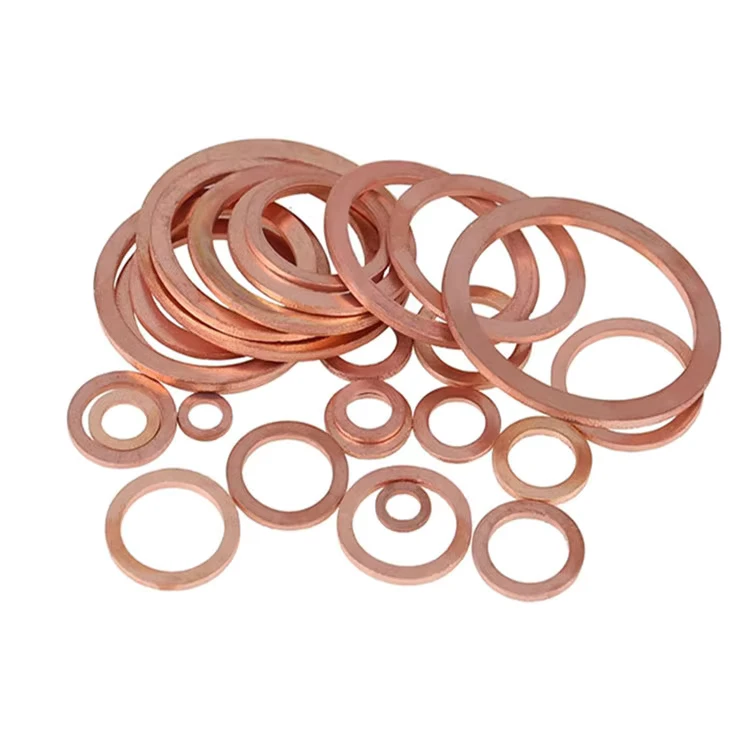 DIN125 Red Copper Flat Round Plain Washer