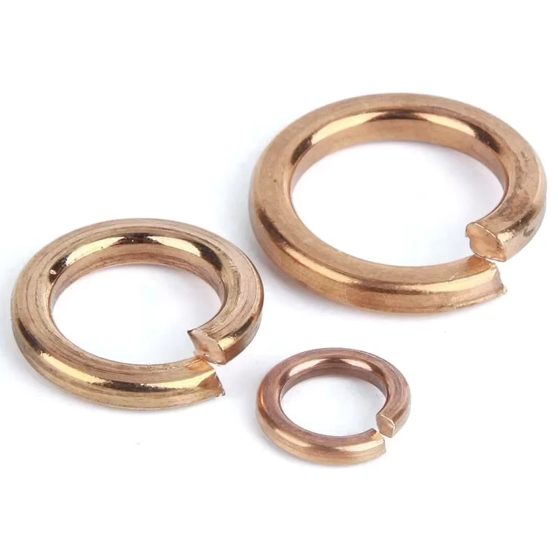 DIN127 Silicone Bronze Spring Lock Washer Copper Alloy Split Lock Washer