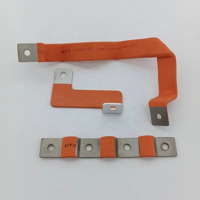 Durable Lithium Battery Flexible Flat Insulated Copper Busbar 92x20x3mm For 280Ah 304Ah 310Ah LiFePO4 Cells Custom Soft