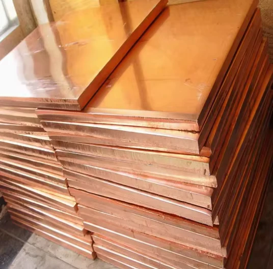 ETP Electrolytic Tough Pitch C11000 Red Copper Plate for Electrical and Industrial Manufacturing