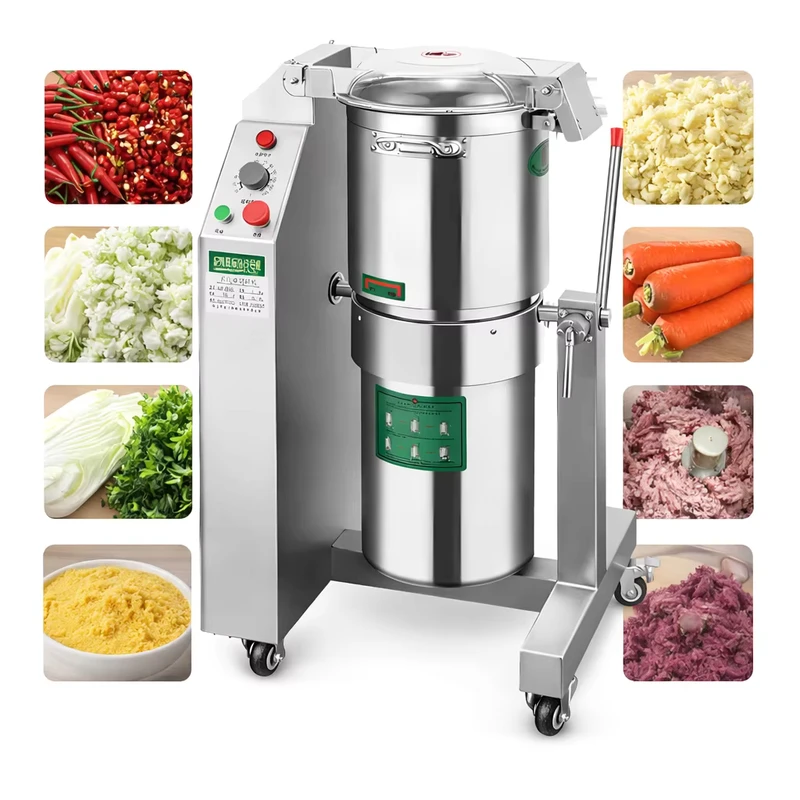 Electric Vegetable Food Chopper Machine Portable Heavy Duty Crop Chopper for Farm and Kitchen Use