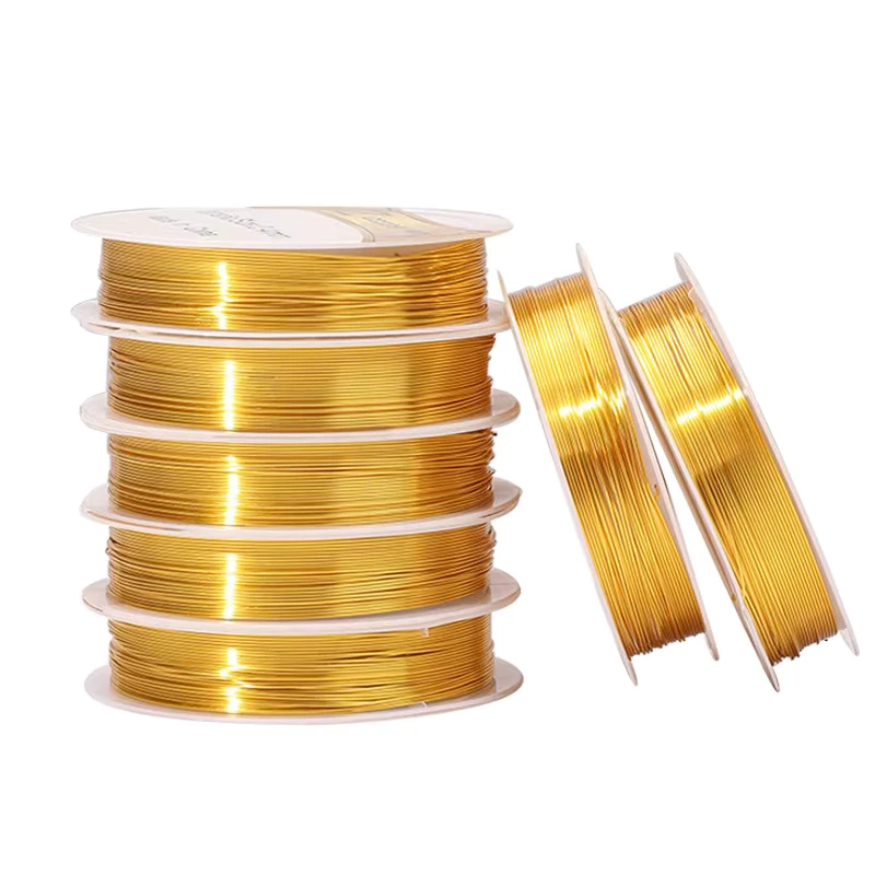 Excellent Corrosion Resistance Gold Copper Wire for Instrumentation Vacuum Devices Slip Rings and Electrical Contacts