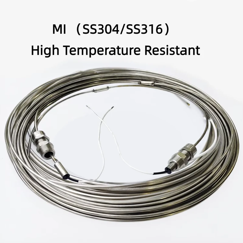 Explosion Proof MI Mineral Insulated Heat Tracing Cable SS304 Sheath Twin-Core High Temp Corrosion Resistant MIHC Model