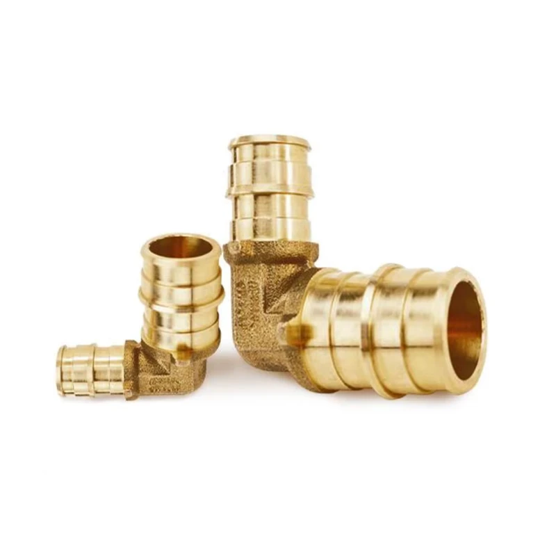 F1960 Brass Reducing Elbow PEX Fitting for DIY Plumbing Projects