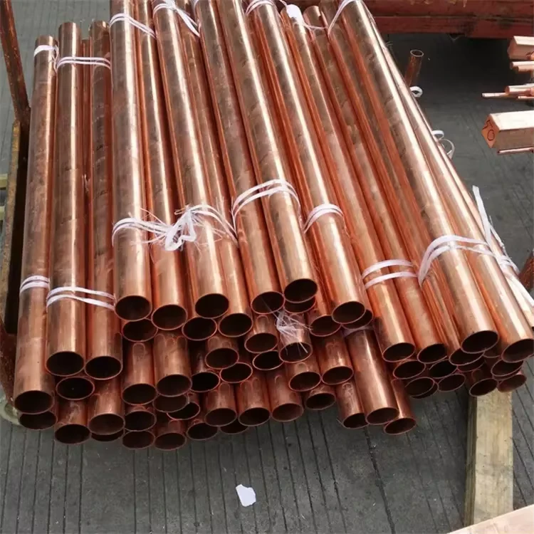 Factory C21000 C22000 Hollow Copper Tube Thin Wall Copper Tube H59 H62 Brass Thick Wall Copper Pipes