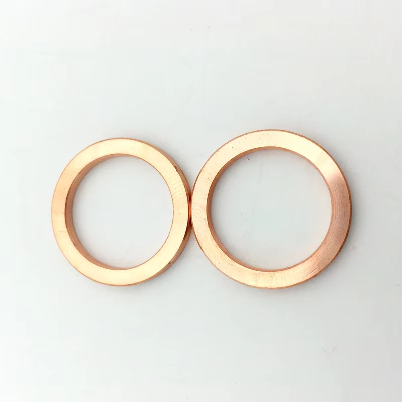 Factory CF O Ring Copper Seal Gasket Annealed Washer OFHC Vacuum Flanges