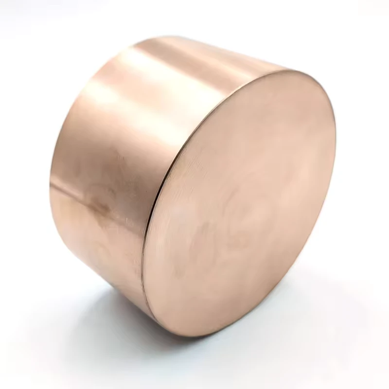 Factory Custom High Quality Sintered Tungsten Copper Alloy Round Bar Block for Electrode
