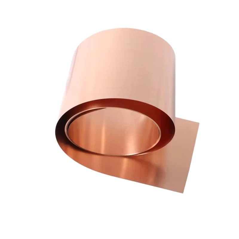Factory Direct Industrial Copper Coils Copper Strips in Various Thickness 0.1mm-3mm for Manufacturing