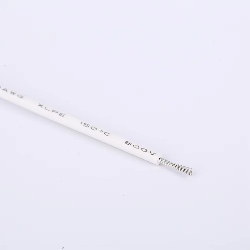 Factory Directly Sell LS0H XLPE Halogen Free Wire Irradiation Insulated Tinned Copper Wire
