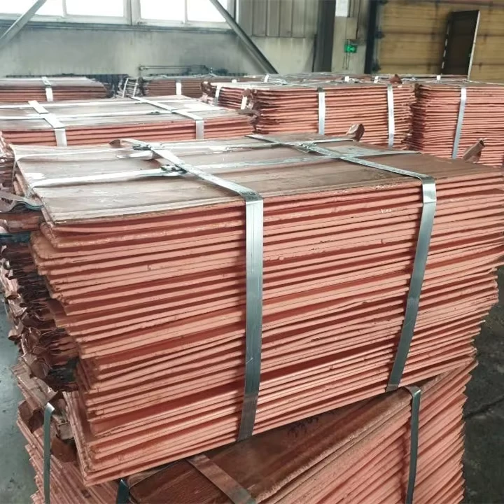 Factory Hot on Sale Price of 99.99% Pure Copper Cathode
