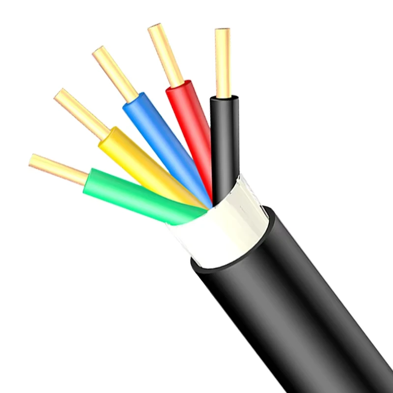 Factory KVV Wire Cable Electrical Cables PVC Insulated Pure Copper Power Control Cable