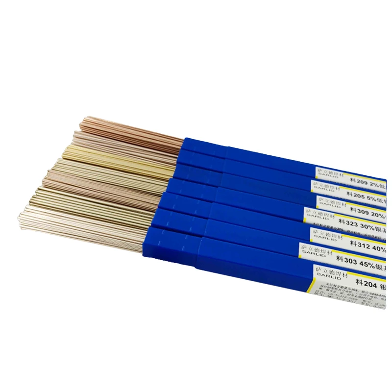 Factory Price L AG5P Copper Phosphorus 5% Silver Brazing Welding Rod AWS A5.8 Bcup 3 3.0x500mm Naida Brand Mechanical Electrical