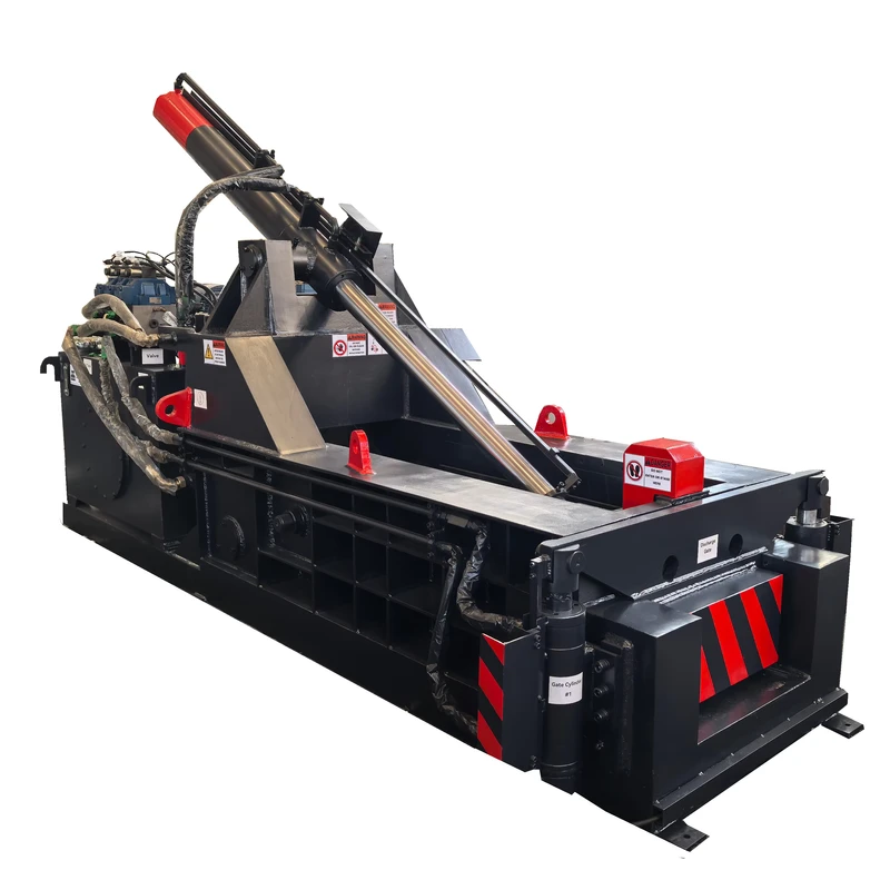 Factory Produced Automatic Metal Baler Machine for Aluminum Copper Steel New Used Available Metal Scrap Recycling Machine