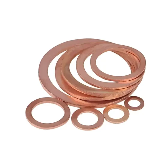 Factory Supply Customized Size Copper Flat Round