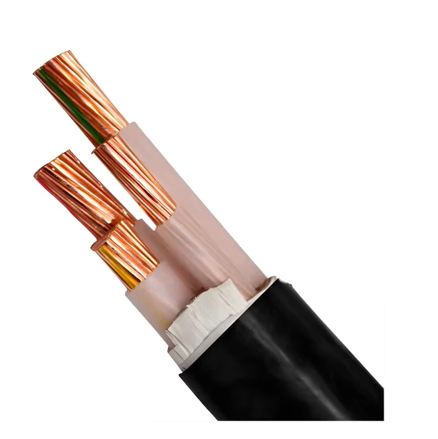 Factory made 4-core PVC Insulated 12V 8 AWG Copper Stranded Cable for Heating and Underground Use