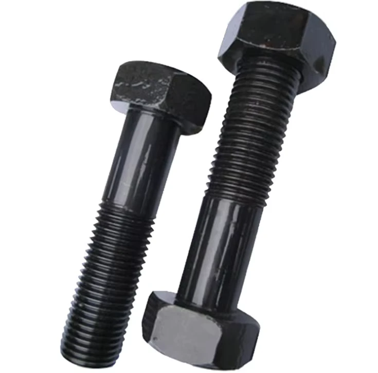 Grade 8.8 High Tensile M20 M46 M24 M36 M38 M56 M68 Weight Size Inner Jis B1180 Din933 Din934 Bolts and Nuts Copper Hex Bolt