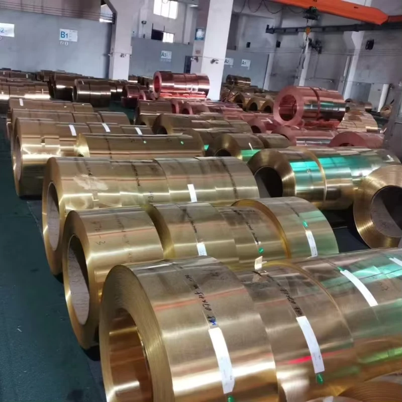 H59 Brass Strip Stretch Stamping Copper Strip Thin Copper Sheet 0.2mm 0.4mm 0.5mm