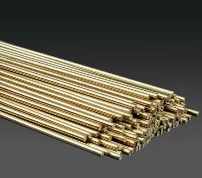 H62 HS201 HS203 HS204 HS220 HS221 Copper Brass Welding Rods 500-2500mm Length 0.8mm Diameter