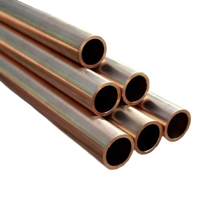 High Conductivity Seamless Copper Alloy Tube Brass Tube