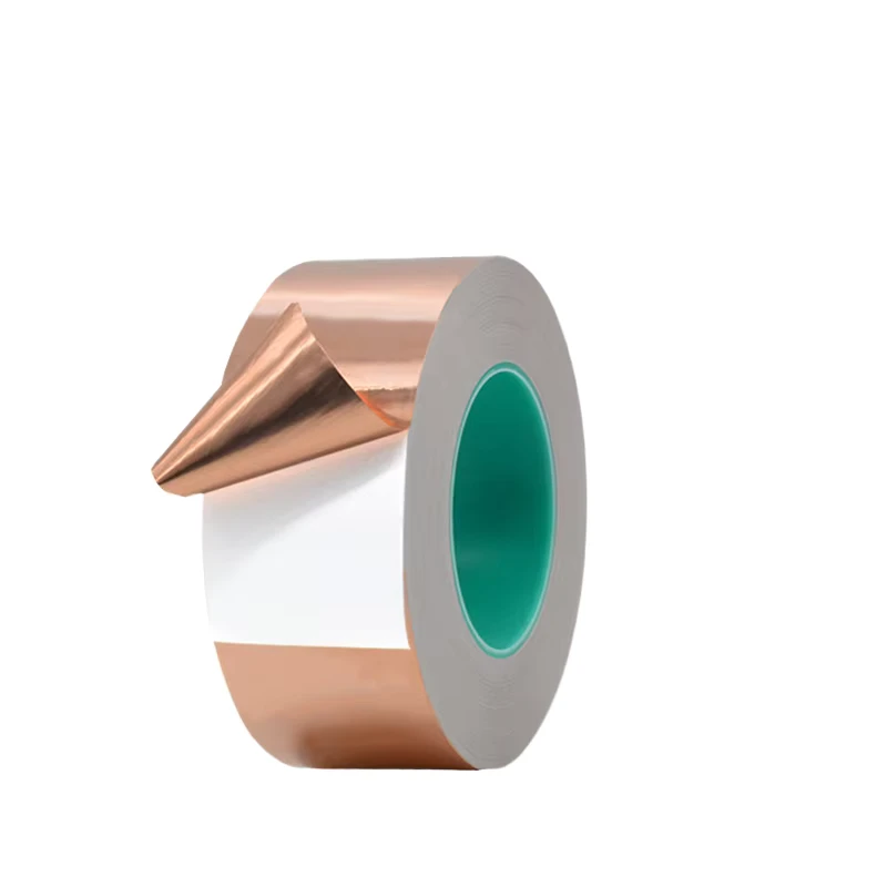 High Performance Self Adhesive Super Electrically Conductive Copper Foil Tape 1194 1181 Heat Resistant For Industrial Electrical