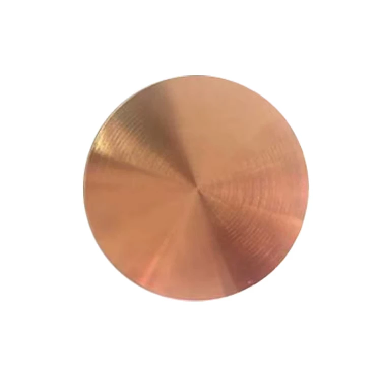 High Pure Cu Target Copper 99.9999% for Thin Film Coating