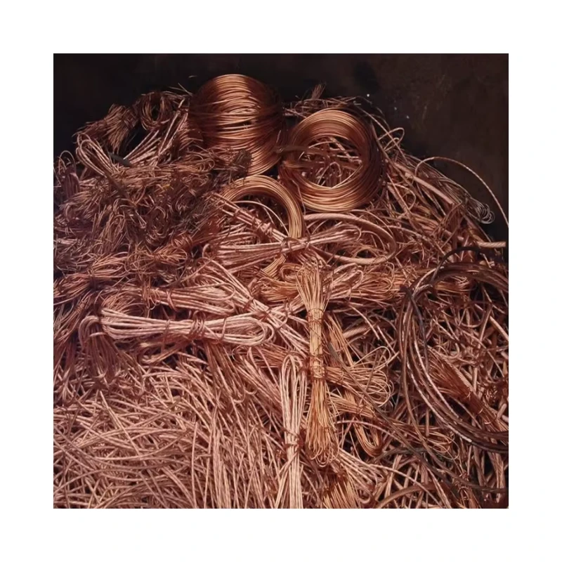 High Purity Bright Rod 99.99% Pure 50kg Red Copper Scrap Wire for Sale