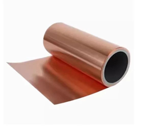High Purity Copper Strip Copper Foil Coil Cn99.99% Thickness 0.01mm to 0.5mm