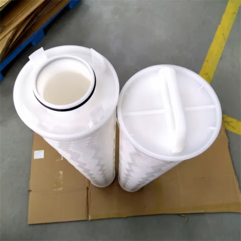 High Quality 10″ PP Folding Flat Water Filter with 0.50 Micron Nylon Pleated Element High Flow 220V 1 Year Warranty
