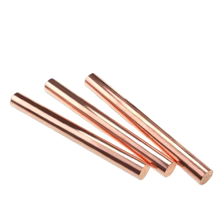 High Quality 8mm Alloy Copper Round Bar Copper Rod Per KG for Electrical Industry