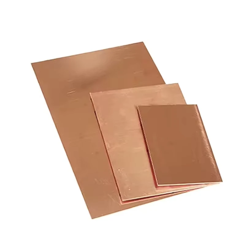 High Quality 99% Pure Copper Sheets Customized Sizes Plate for Industrial Use for Welding & Bending