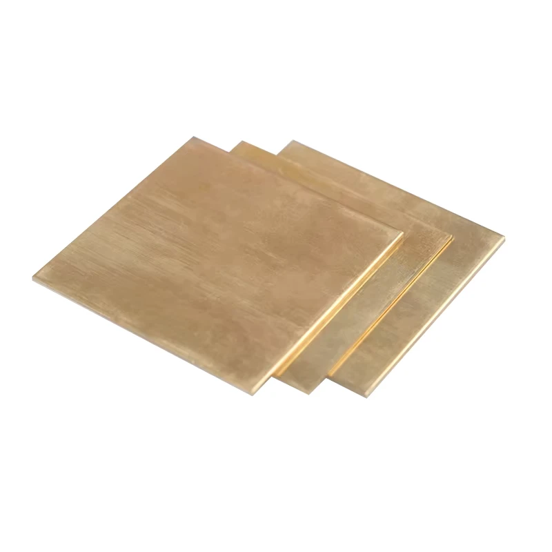 High Quality 99.9% Pure Bronze & Brass Sheets 4×8 Plate Non-Alloy Industrial Welding Bending