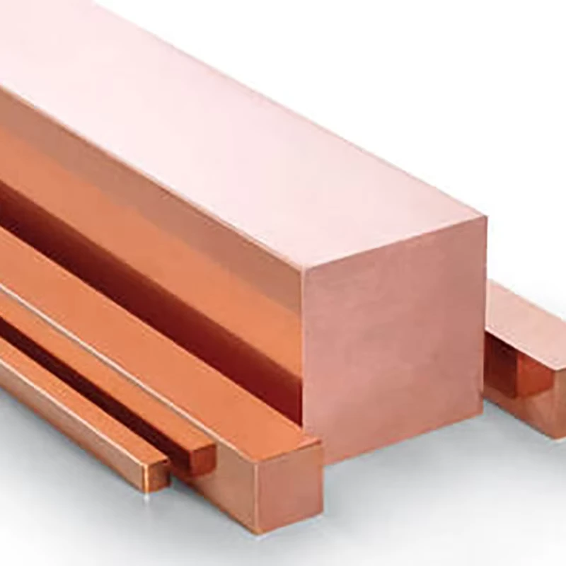 High Quality 99.99% Copper Ingot Bars Rectangular Shaped Copper Ingot Bars