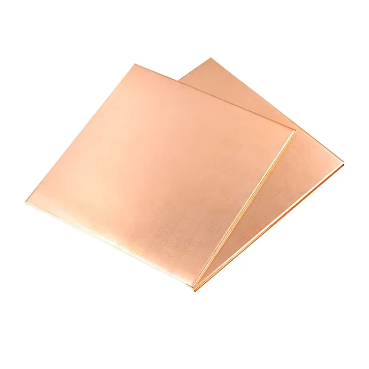 High Quality Copper Sheet Thickness 99.9% Metal Brass 2mm 3mm 5mm Copper Sheet