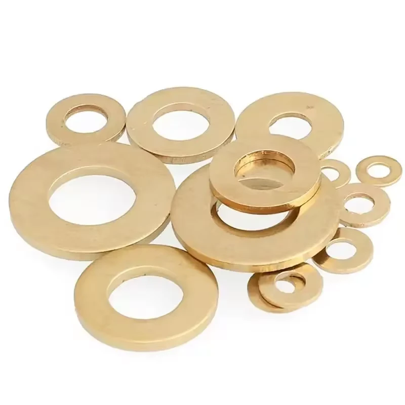 High Quality Industrial Metal Washers with CNC Machining and Fine Blanking Technology Copper Sheet Metal Fabrication