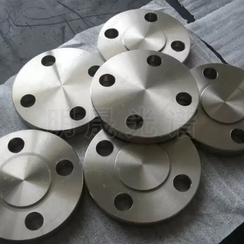 High Strength ASTM B381 Grade 2 Titanium Weld Neck Flange for Corrosion Resistant Industrial Piping Systems Application