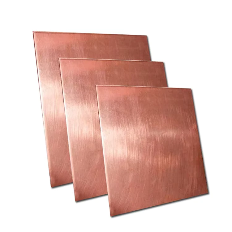 Hot Sales 99.99% Pure Copper Cathode Customized C12000 C11000 Electrolytic Copper Plate Sheet at Price