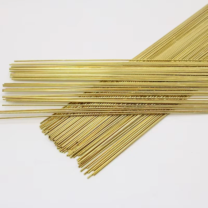 Hs221 Copper zinc Brass Wire Rod 2mm 2.5mm Brass Welding Rods
