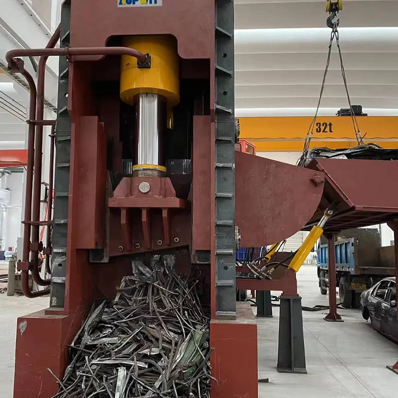 Hydraulic Metal Scrap Pressing Baling Shear