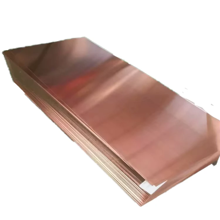 Import and Export Copper Brass Plate Sheet Bright Surface Welding Bending Cutting Various Sizes Hot Sales 99% Cu Customize