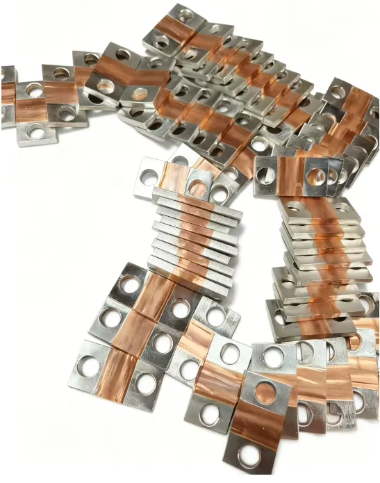 Industrial-Grade Flexible Copper Busbar Soft Braided Connector Laminated Design FPC UHF New Energy Vehicles PCB 60V Rated