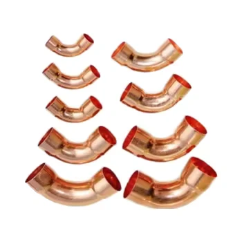 Industrial T2 Pure Copper Pipe Fitting Copper U Bend Pipe Fitting
