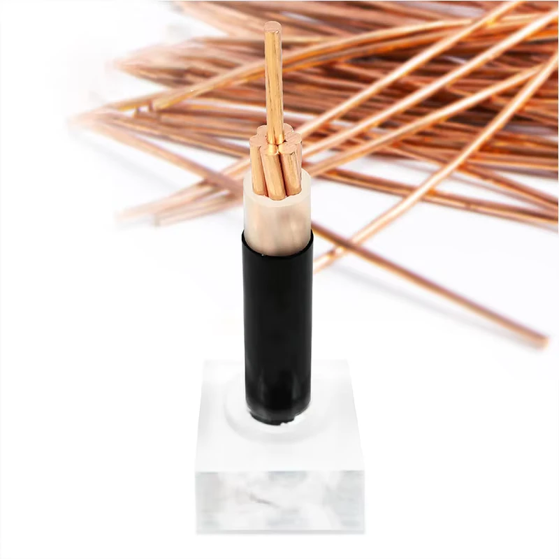 Insulated Power Cable Fire Resistant Copper Core Cable YJV Special Power Cables for Indoor and Outdoor Wiring