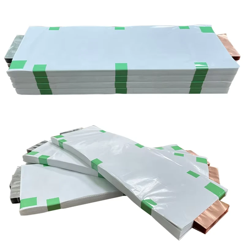 Lithium ion Battery Stack Cell Cathode (LiFePO4) Anode (NMC Composite Graphite) Electrode Sheets for Electric Forklift Line