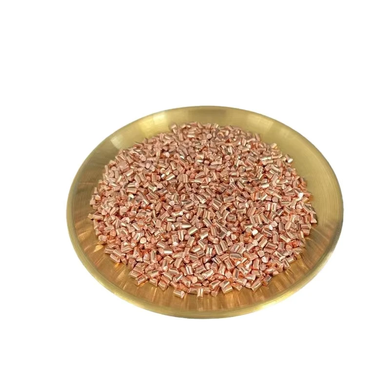 MF Copper Ingot 99.99% Copper Metal and Alloy Sputtering Target Granules Lump Plate