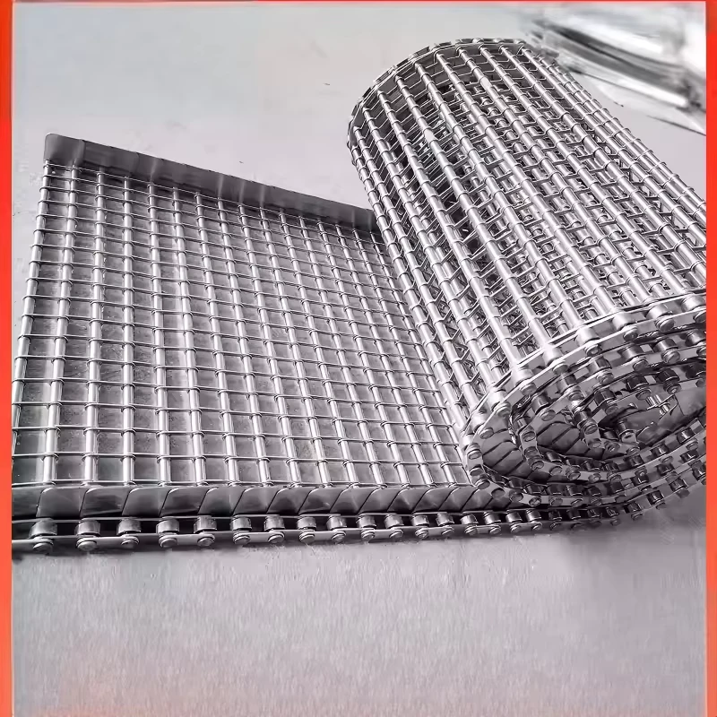 Metal Conveyor Mesh Belt for Food Canning Processing Assembly Lines