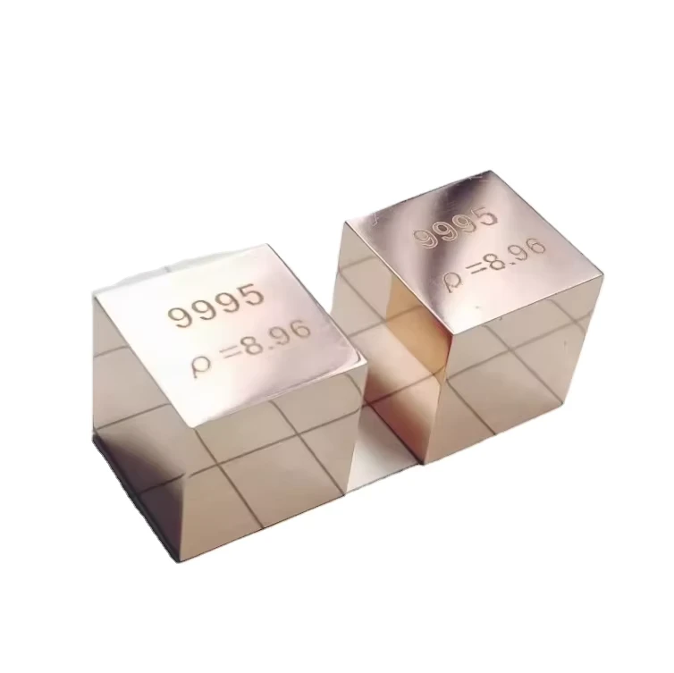 Metal Cube Metal Copper High Quality Cu Ingot Copper Cube Copper Ingot