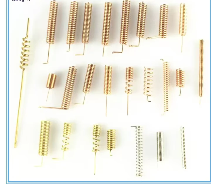 Multi purpose custom hardware spring toys electronic conductive beryllium copper spring touch special shaped compression spring