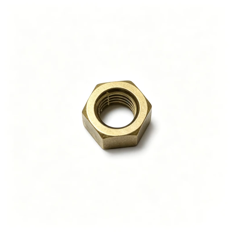 OEM ODM Precision CNC Machined Brass Components Copper Nuts Bolts Inserts Custom Hardware Fittings