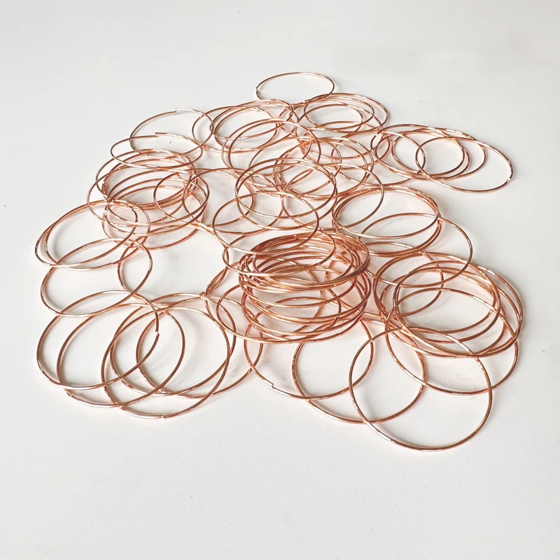 Oxygen Free Copper Cu99.99 Brazing Rings Welding Rings for Stainless Steel