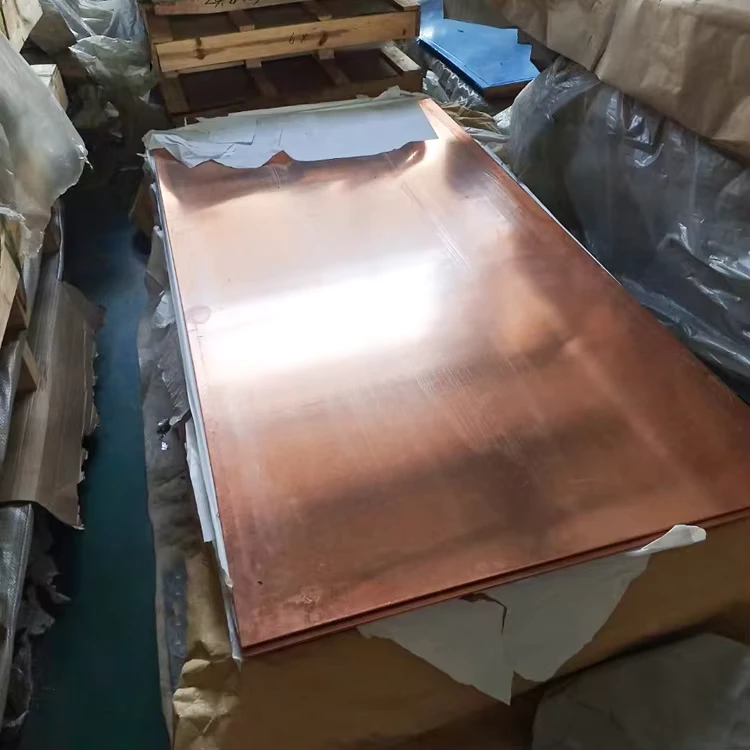 Polished Surface Red 20Mm Thickness 99.9% Pure Copper Sheet Plate